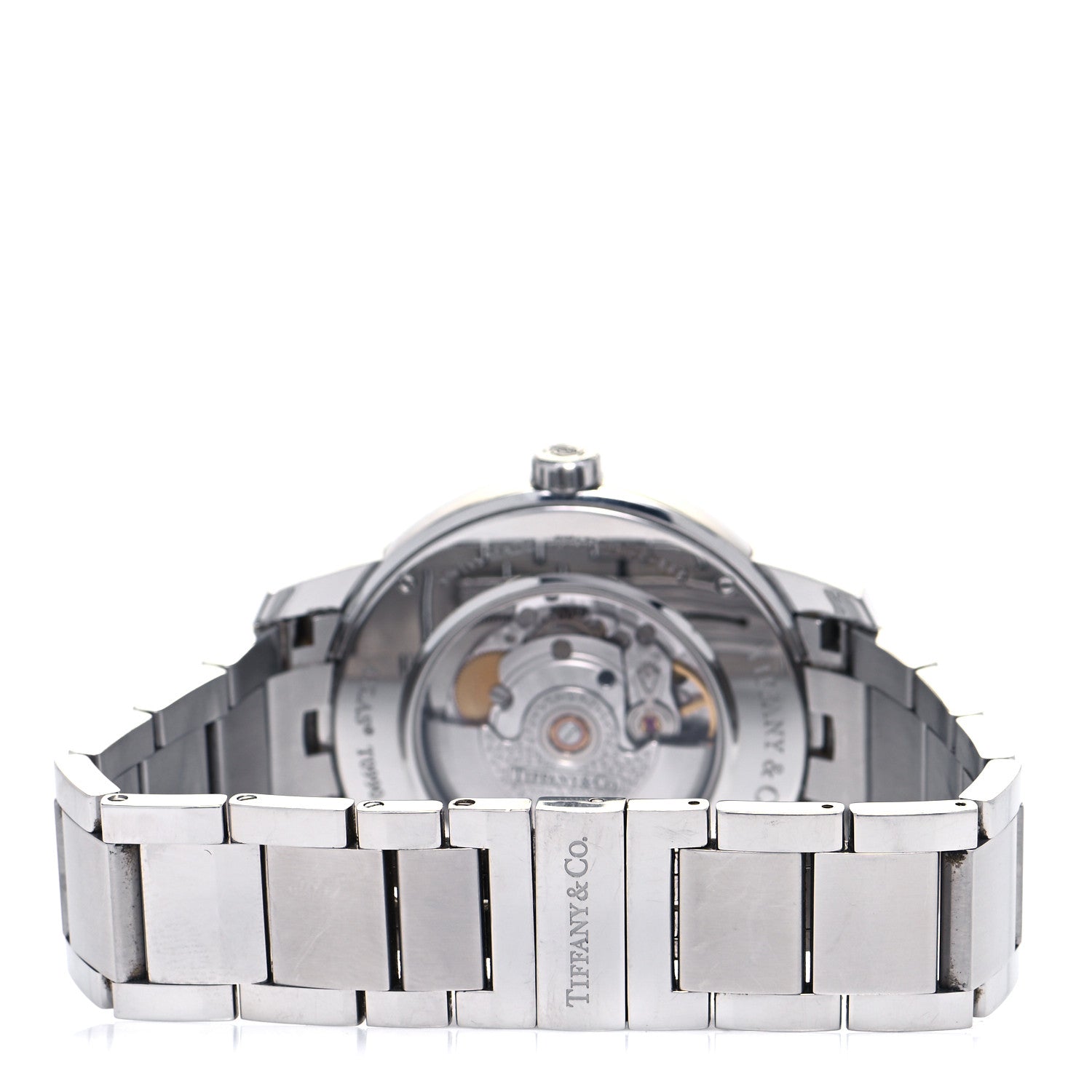Tiffany Stainless Steel 42mm Atlas Automatic Watch 3 of 4