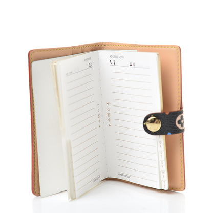 Louis Vuitton Monogram Multicolor Carnet de Bal Mini Agenda Cover Black 5 of 8