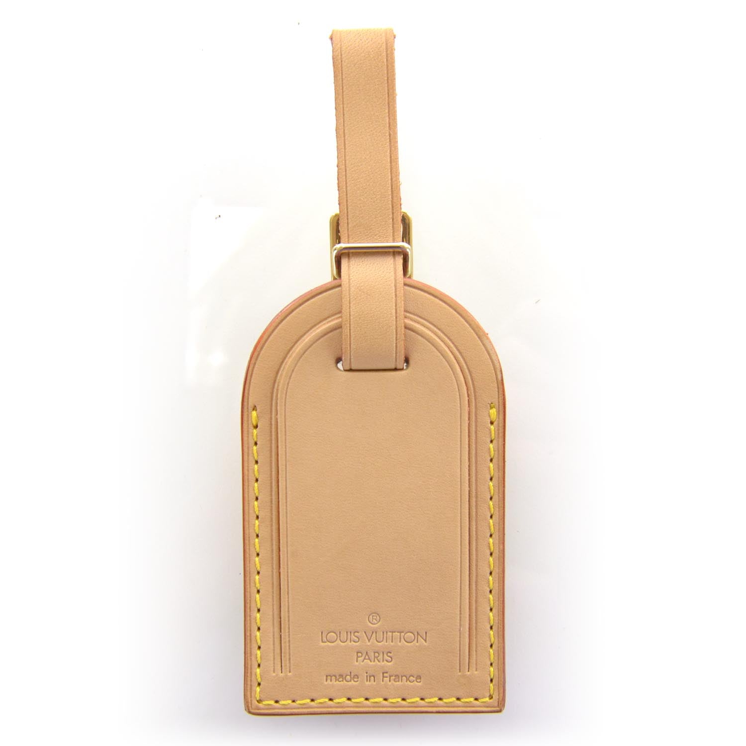 Louis Vuitton Vachetta Leather Luggage Tag 1 of 4
