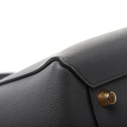 Celine Grained Calfskin Mini Belt Bag Grey 21 of 28