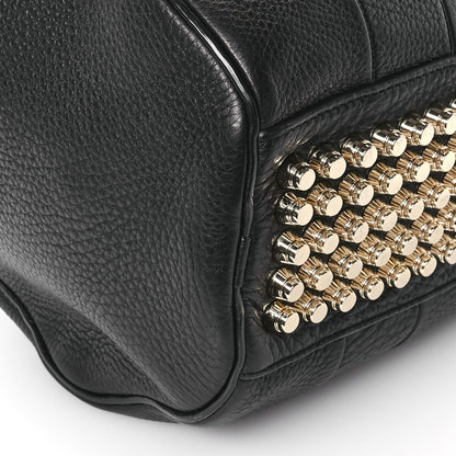 Alexander Wang Pebbled Lambskin Rocco Black Pale Gold Hardware 8 of 9