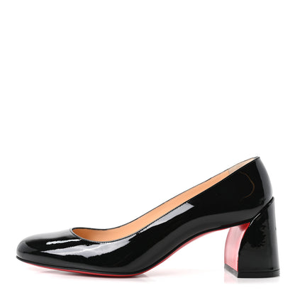 Christian Louboutin Patent Calfskin Miss Sab 55 Pumps 41 Black 1 of 9