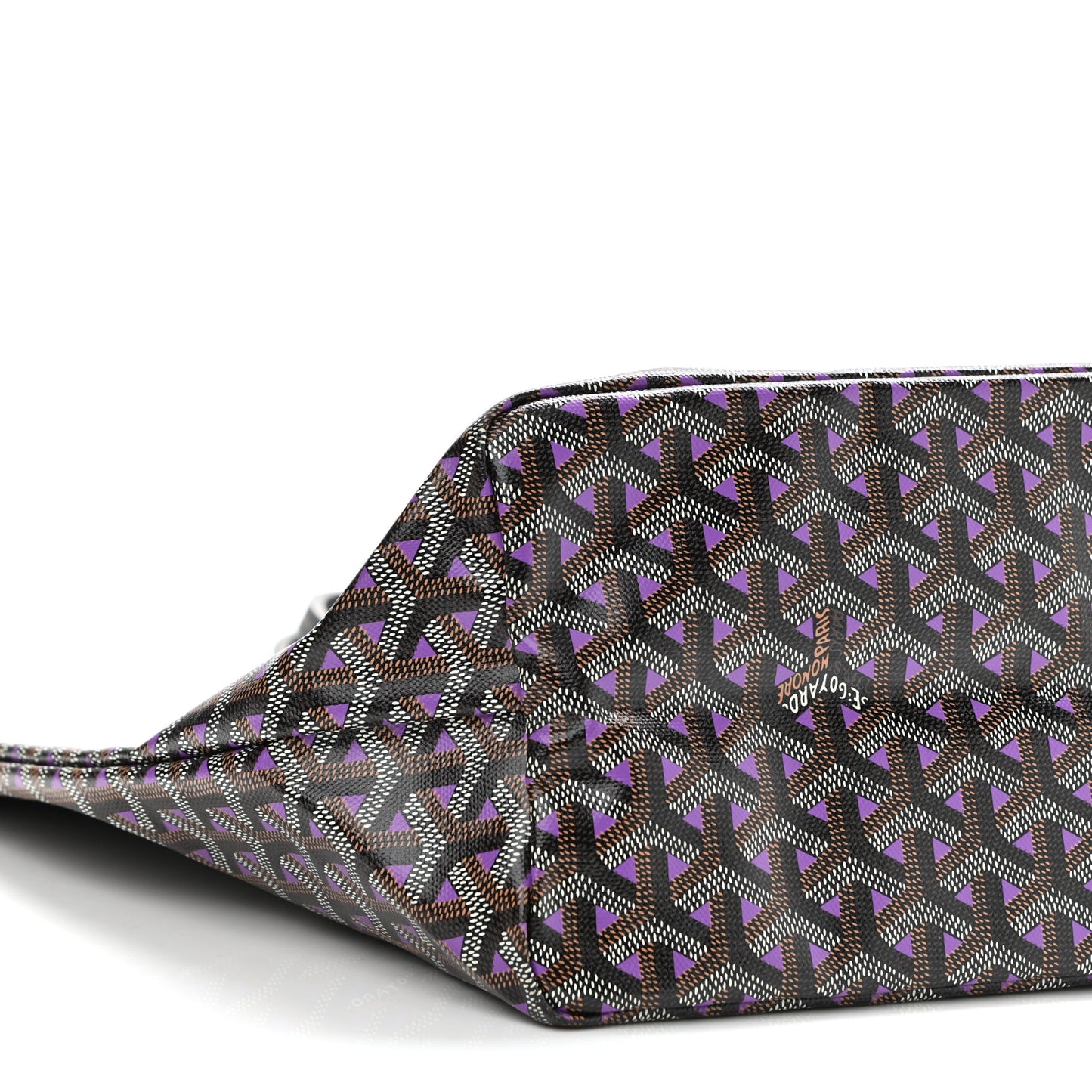 Goyardine Saint Louis Claire Voie PM Black Violet