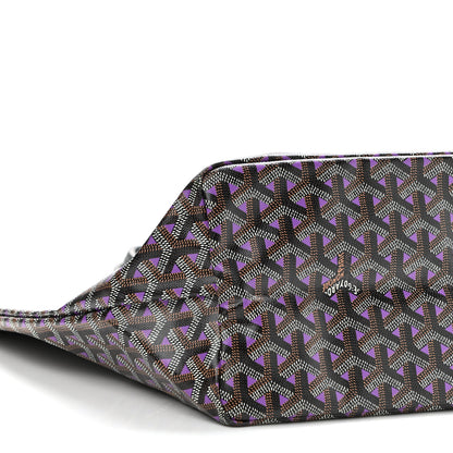 Goyard Goyardine Saint Louis Claire Voie PM Black Violet 10 of 11