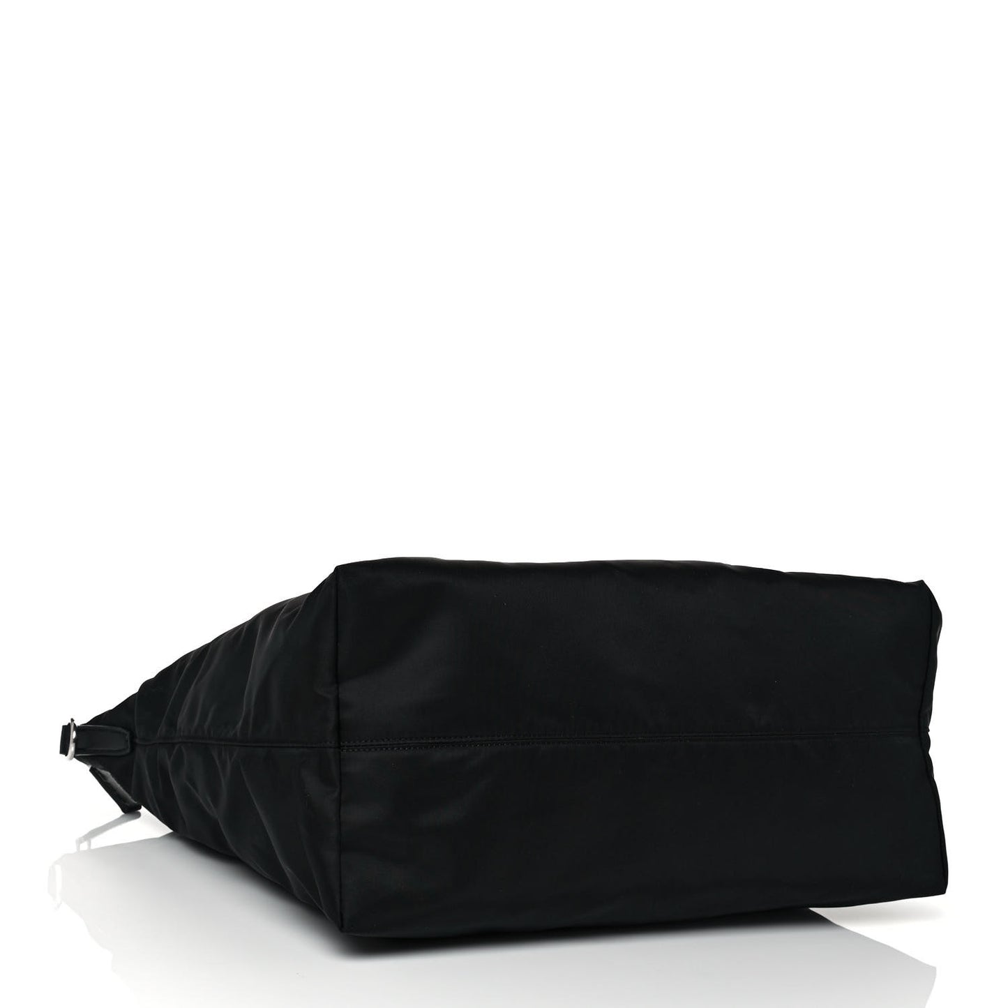 Nylon Tessuto Robot Tote Bag Black