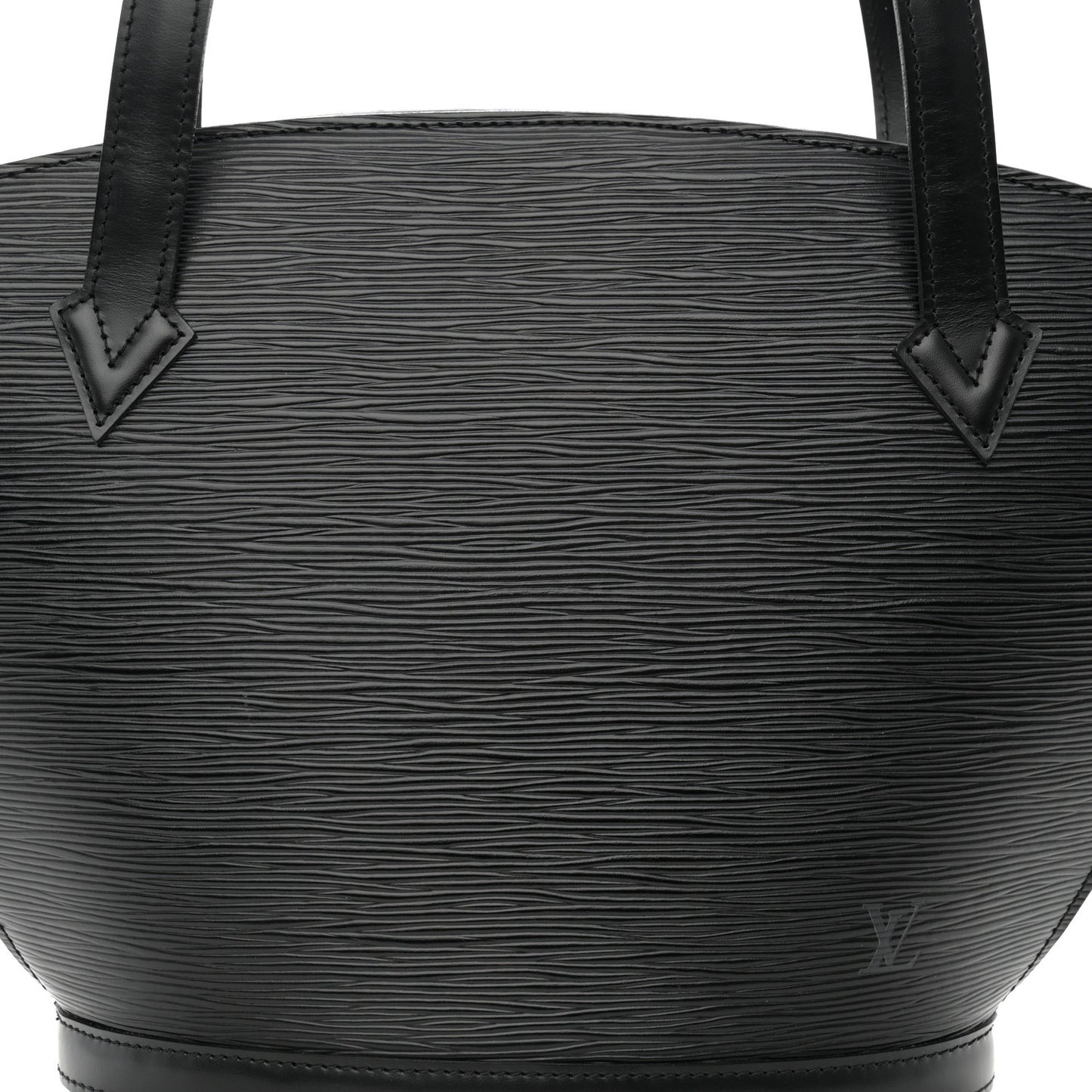 Epi Saint Jacques PM Long Straps Black