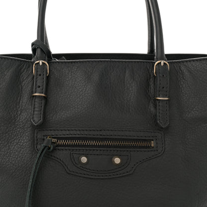 Balenciaga Veau Souple Mini Papier Tote Black 9 of 15