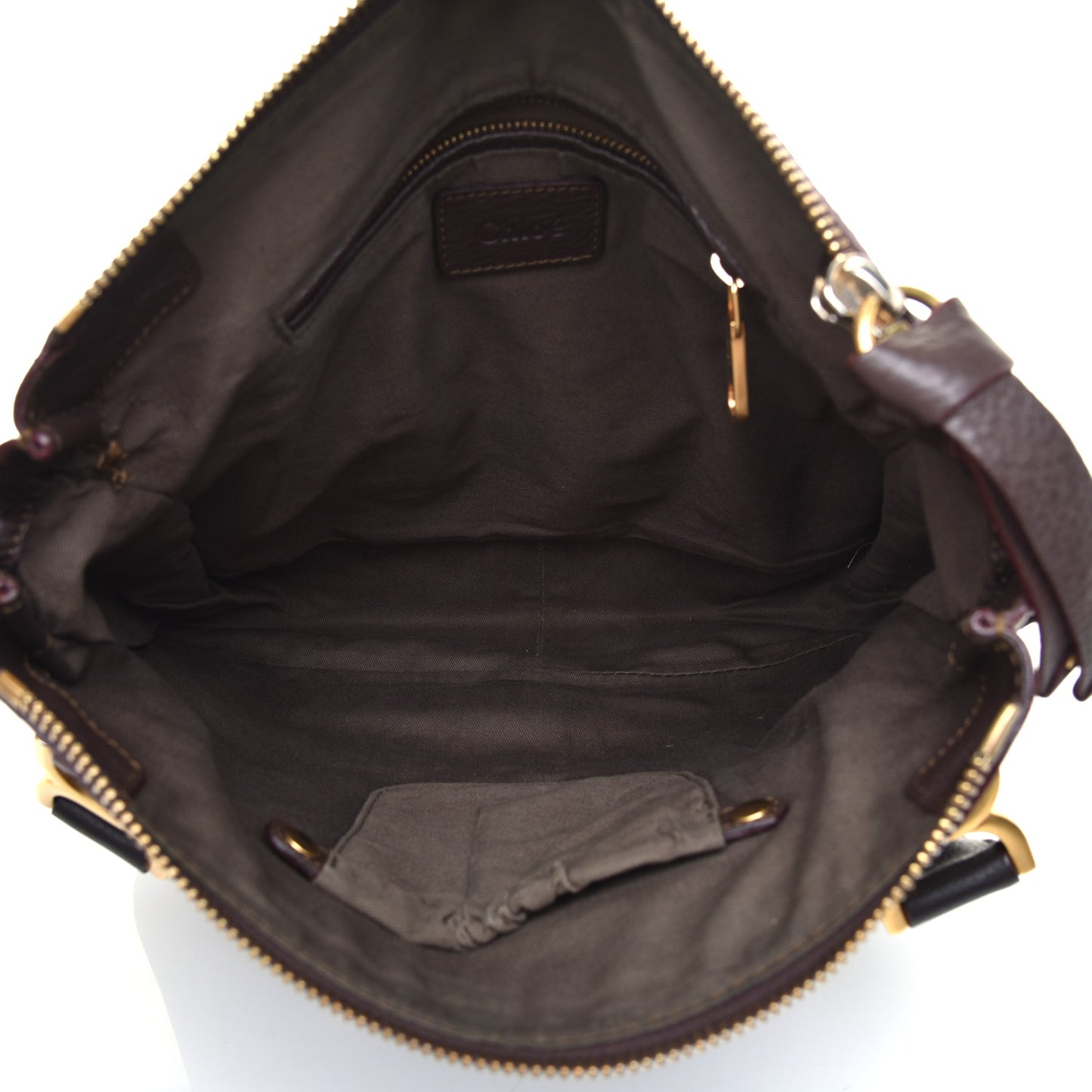 Calfskin Medium Marcie Satchel Truffle