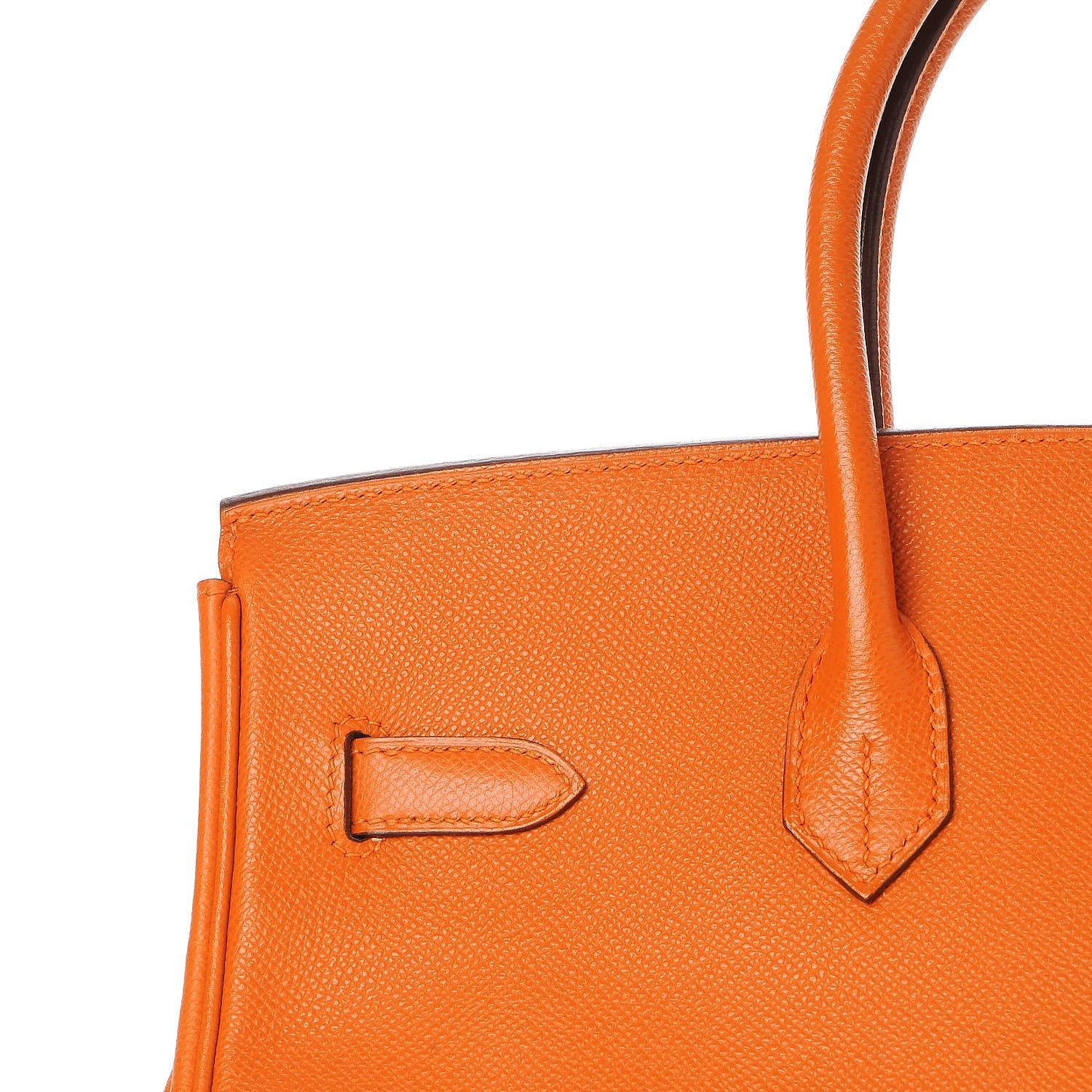 Hermes Epsom Birkin 35 Orange 29 of 34