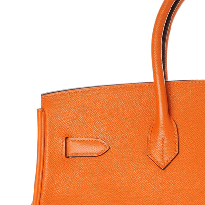 Hermes Epsom Birkin 35 Orange 29 of 34