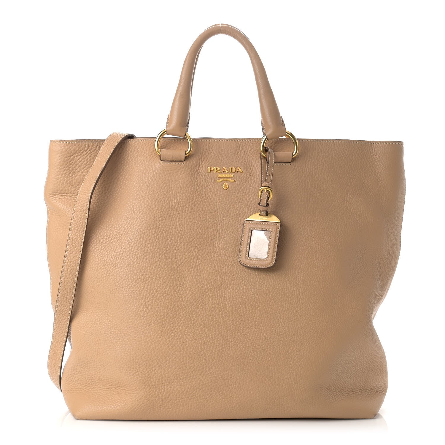 Prada Vitello Daino Tote Sughero 1 of 16