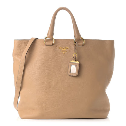 Prada Vitello Daino Tote Sughero 1 of 16
