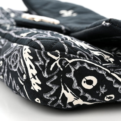 Chanel Cotton Quilted Small Bandana Single Flap Black 10 of 11