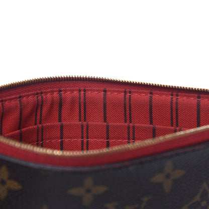 Louis Vuitton Monogram Neverfull MM GM Pochette Cherry 12 of 13