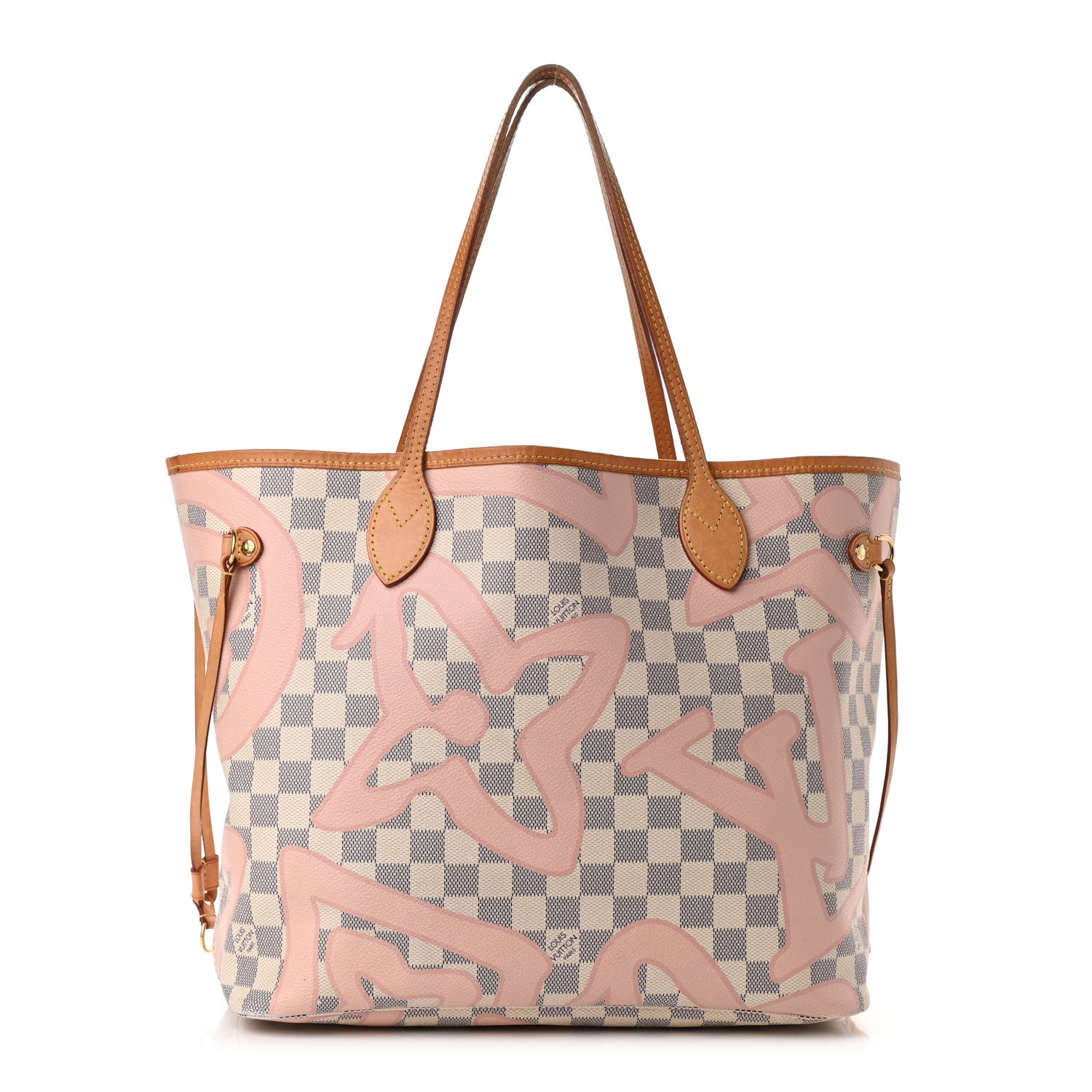Louis Vuitton Damier Azur Tahitienne Neverfull MM 1 of 18