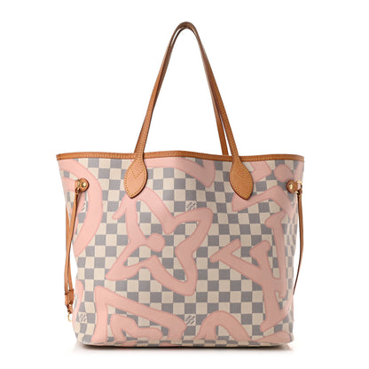 Louis Vuitton Damier Azur Tahitienne Neverfull MM 1 of 18