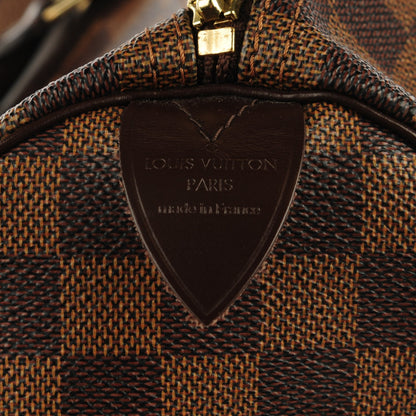 Louis Vuitton Damier Ebene Speedy 30 6 of 7