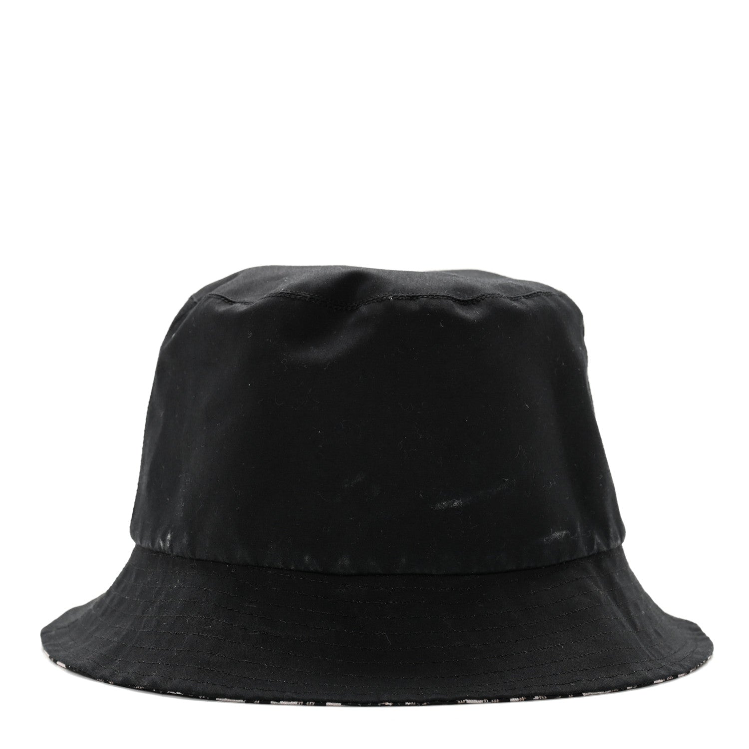Christian Dior Oblique Reversible Teddy-D Brim Bucket Hat 58 Black 4 of 14