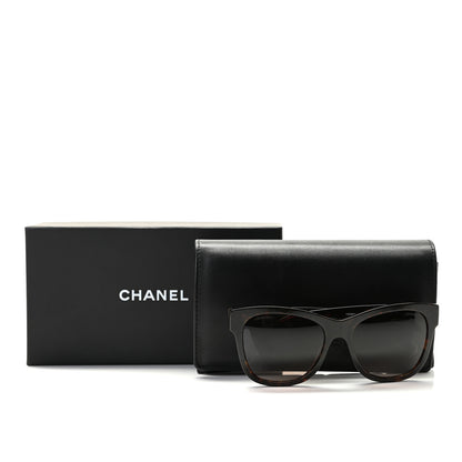 Chanel Acetate Runway Square Sunglasses 5380 Dark Tortoise 7 of 7