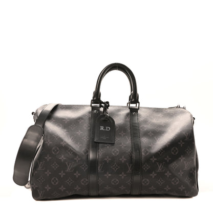 Louis Vuitton Monogram Eclipse Keepall Bandouliere 45 1 of 9