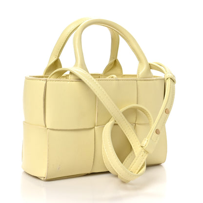 Bottega Veneta Nappa Maxi Intrecciato Mini Arco Tote Ice Cream 4 of 11