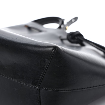 Mansur Gavriel Calfskin Mini Bucket Bag Black Ballerina 11 of 12