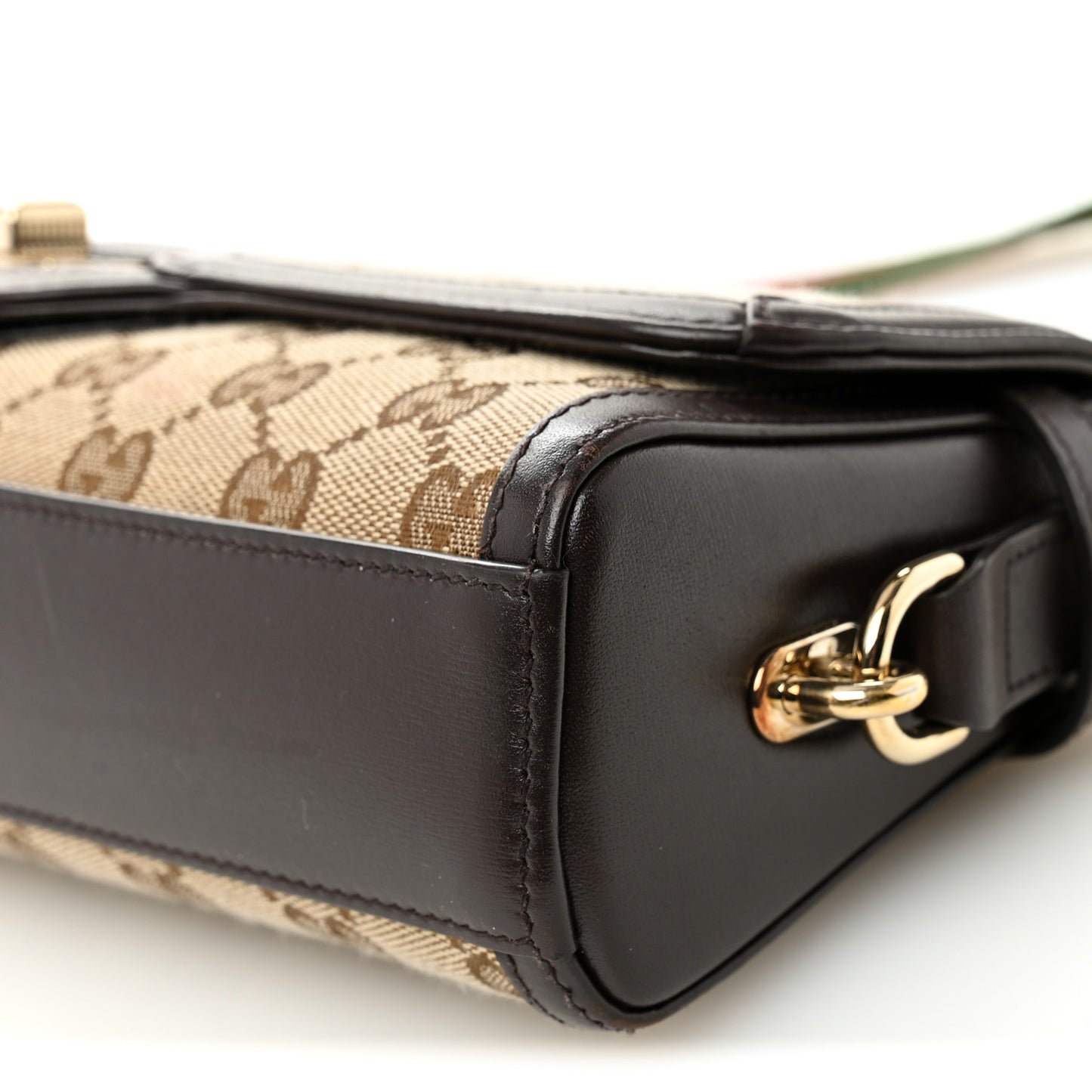 GG Monogram Small Luce Shoulder Bag Beige Ebony