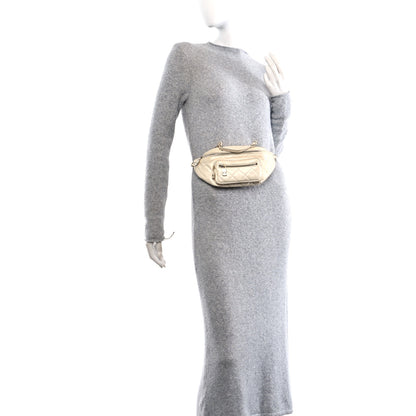 Chanel Calfskin Quilted All About Waist Belt Bag Light Beige 3 of 10