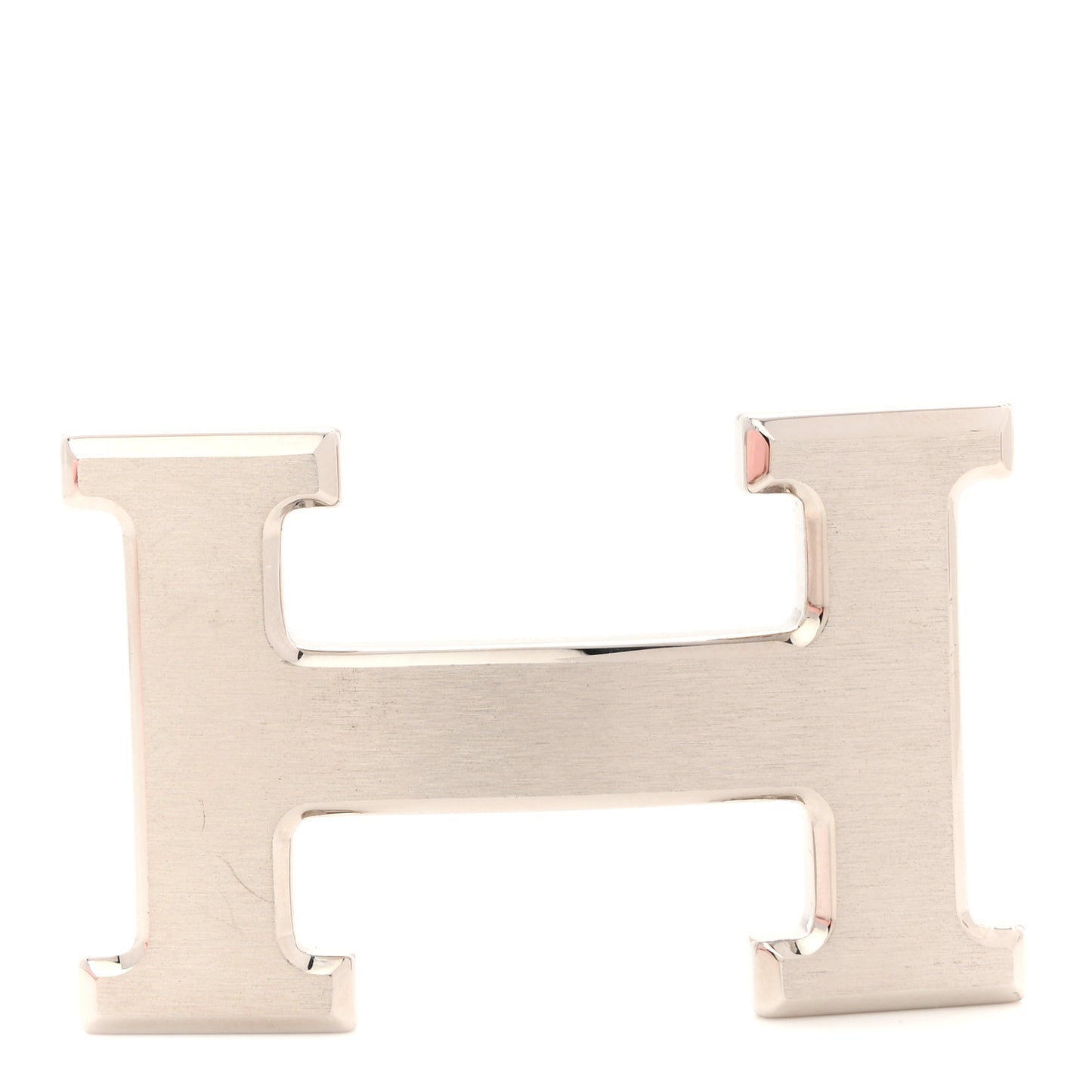 Brushed Palladium 32mm H Belt Buckle