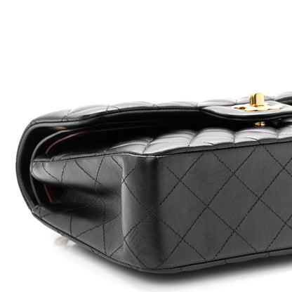 Chanel Lambskin Quilted Small Double Flap Black 8 of 9