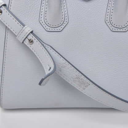 Givenchy Sugar Goatskin Mini Antigona Baby Blue 7 of 11