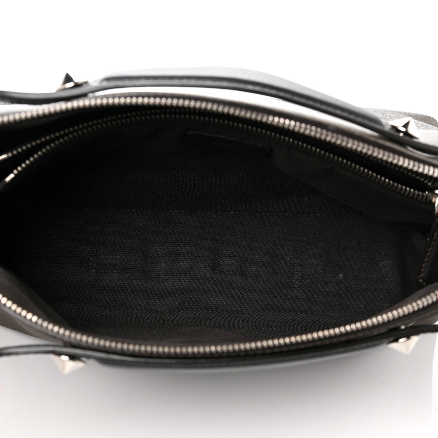 Fendi Vitello Dolce 4 Color Medium By The Way Boston Bag Carbone Grigio Polvere Multicolor 6 of 12