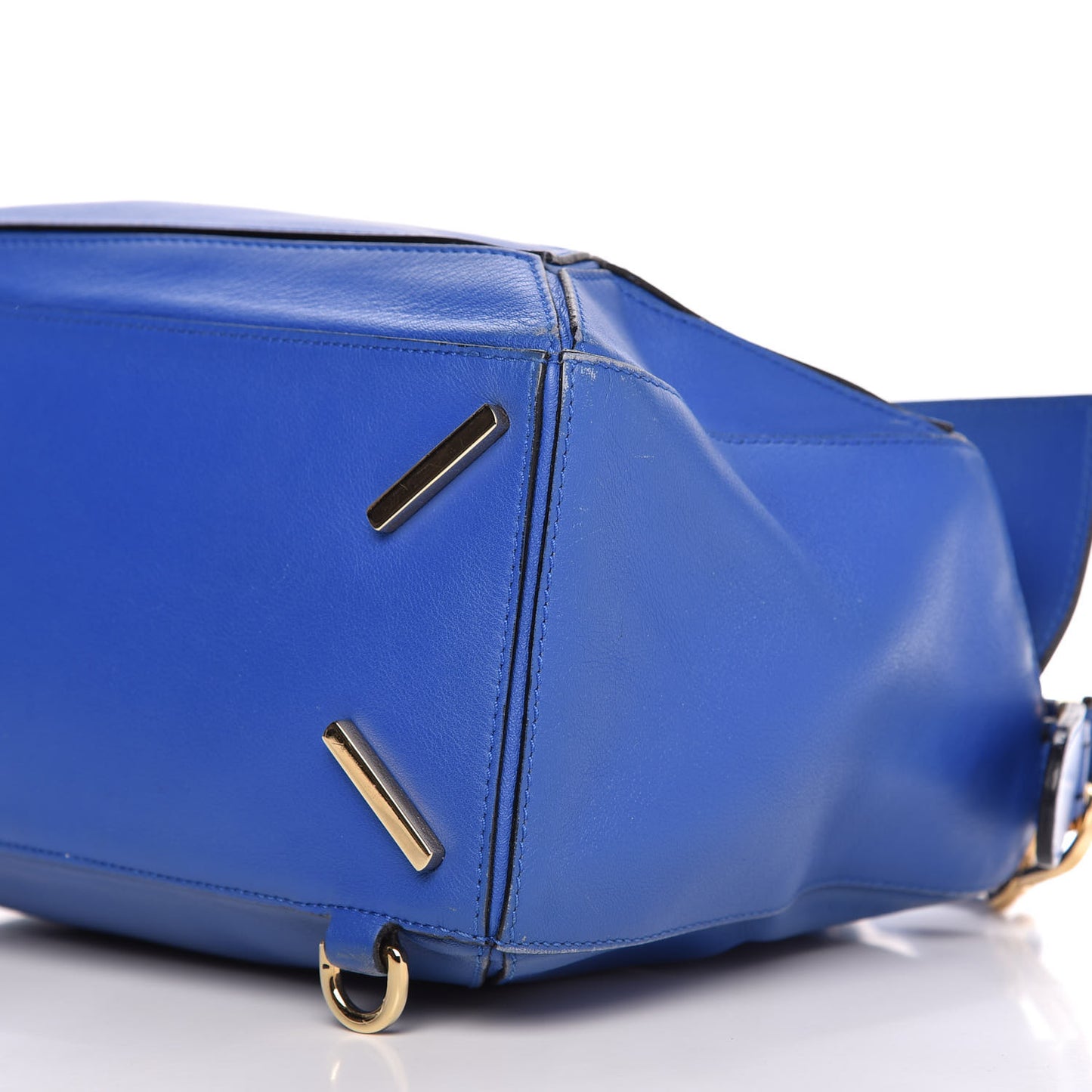 Calfskin Medium Puzzle Bag Electric Blue
