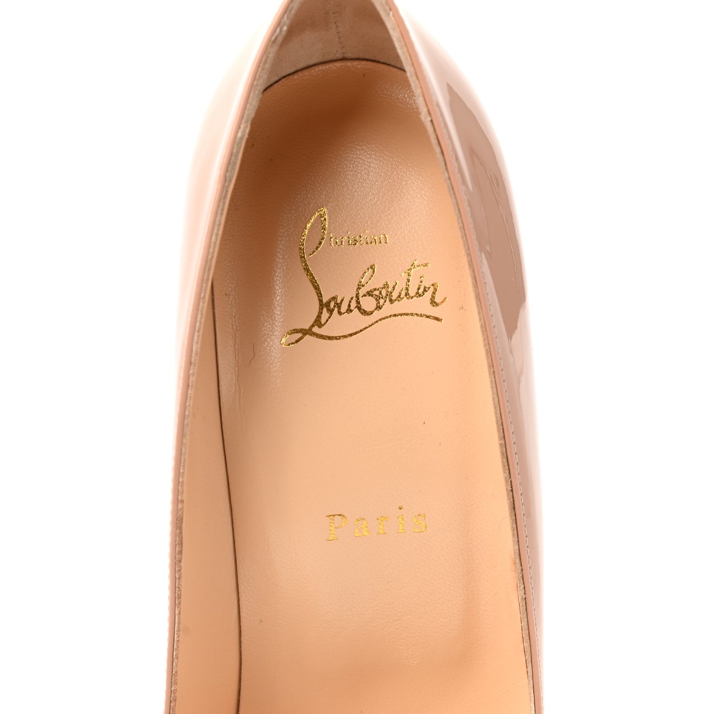 Patent Fifille 100 Pumps 39.5 Nude