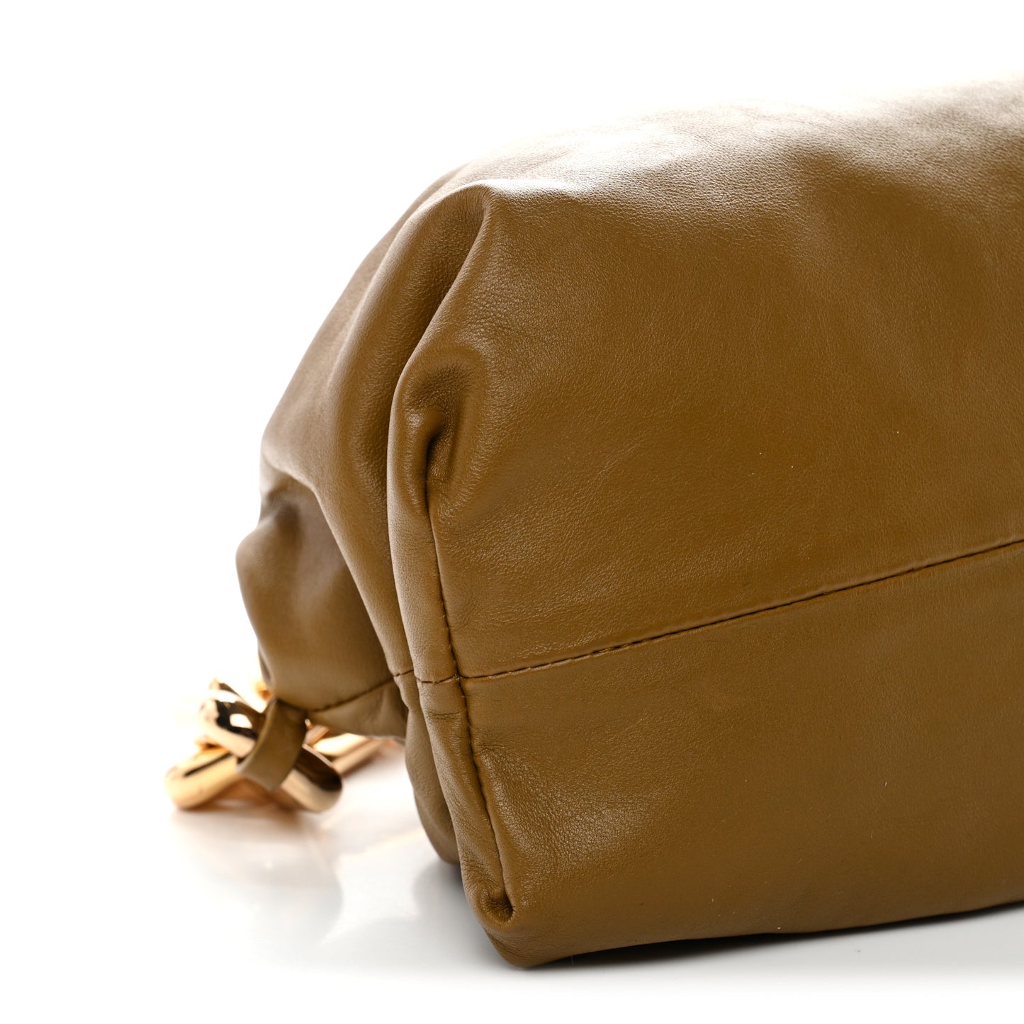 Calfskin The Pouch Chain Teak