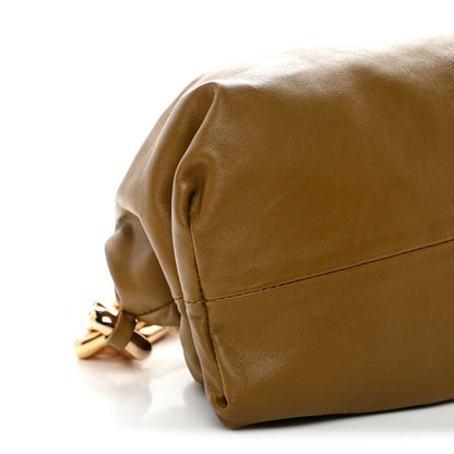 Bottega Veneta Calfskin The Pouch Chain Teak 9 of 10