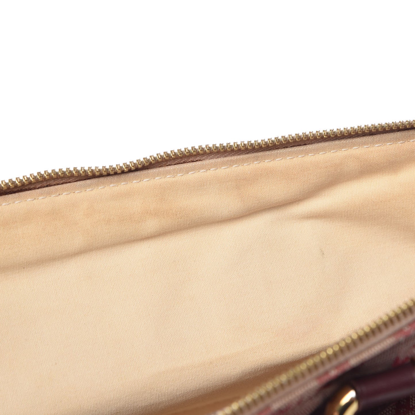 Mini Monogram Alma Long Cherry