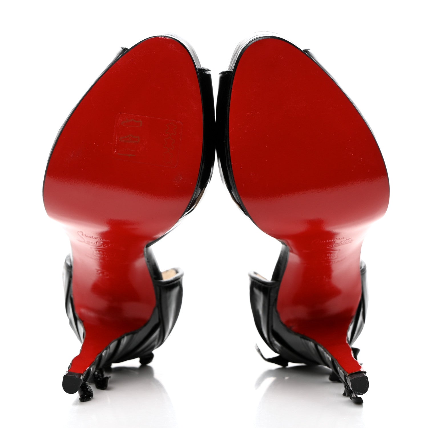 Christian Louboutin Patent Castillana Pumps 35.5 Black 9 of 14