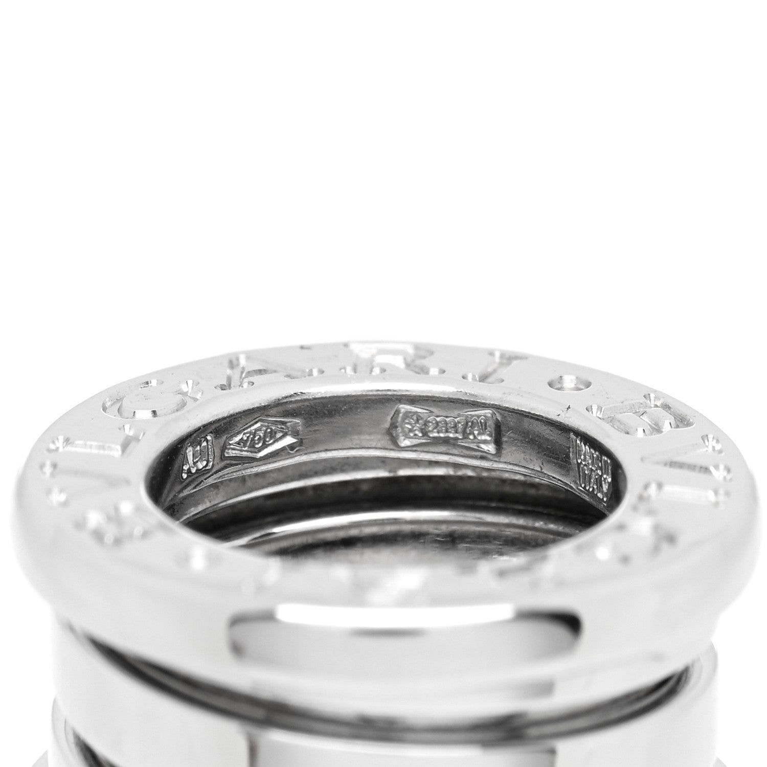 Bulgari 18K White Gold B.Zero1 Pendant 2 of 3