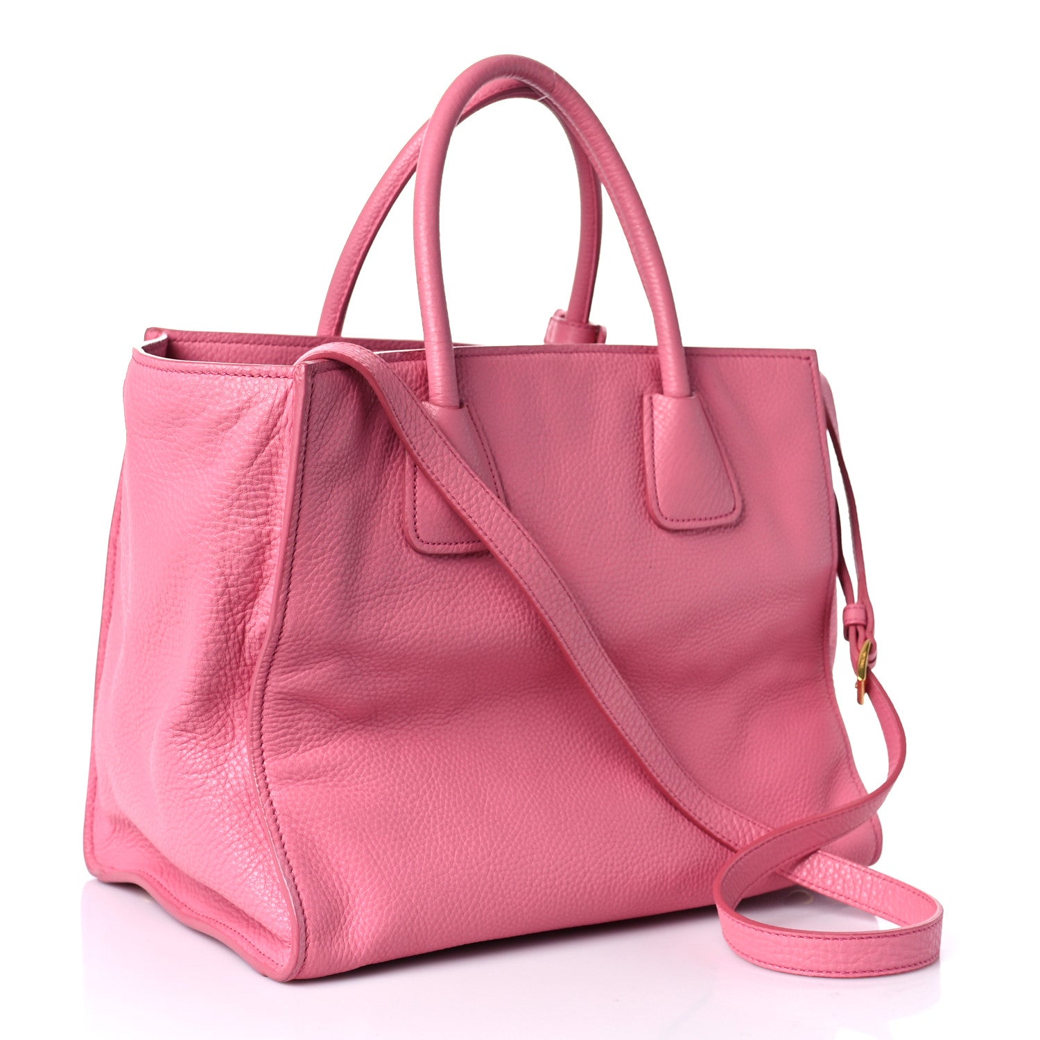 Prada Vitello Phenix Shopping Tote Peonia 3 of 15