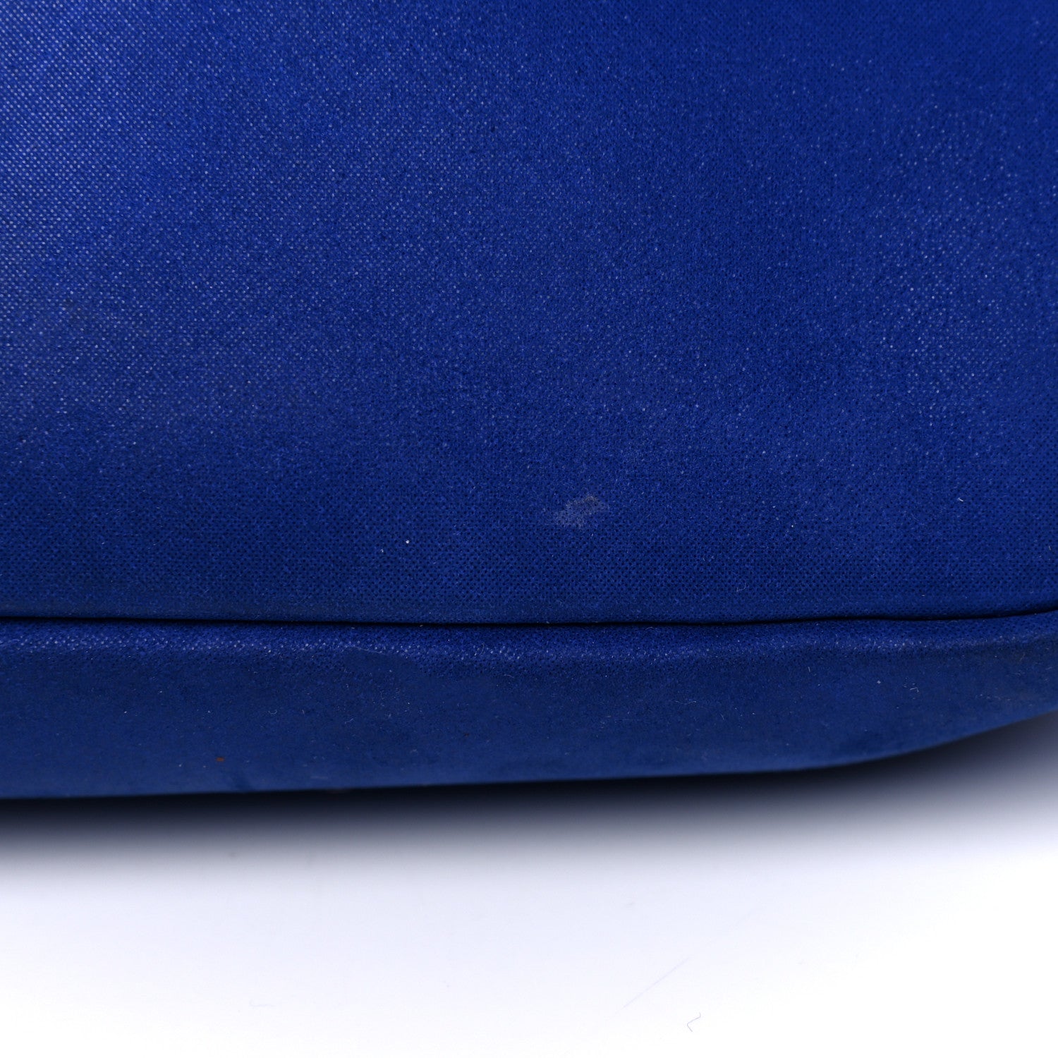 Chanel Suede Diamond Embellished Medium Single Flap Blue 15 of 18