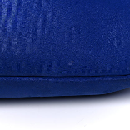 Chanel Suede Diamond Embellished Medium Single Flap Blue 15 of 18