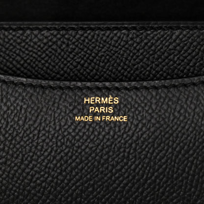 Hermes Epsom Constance 18 Black 6 of 11