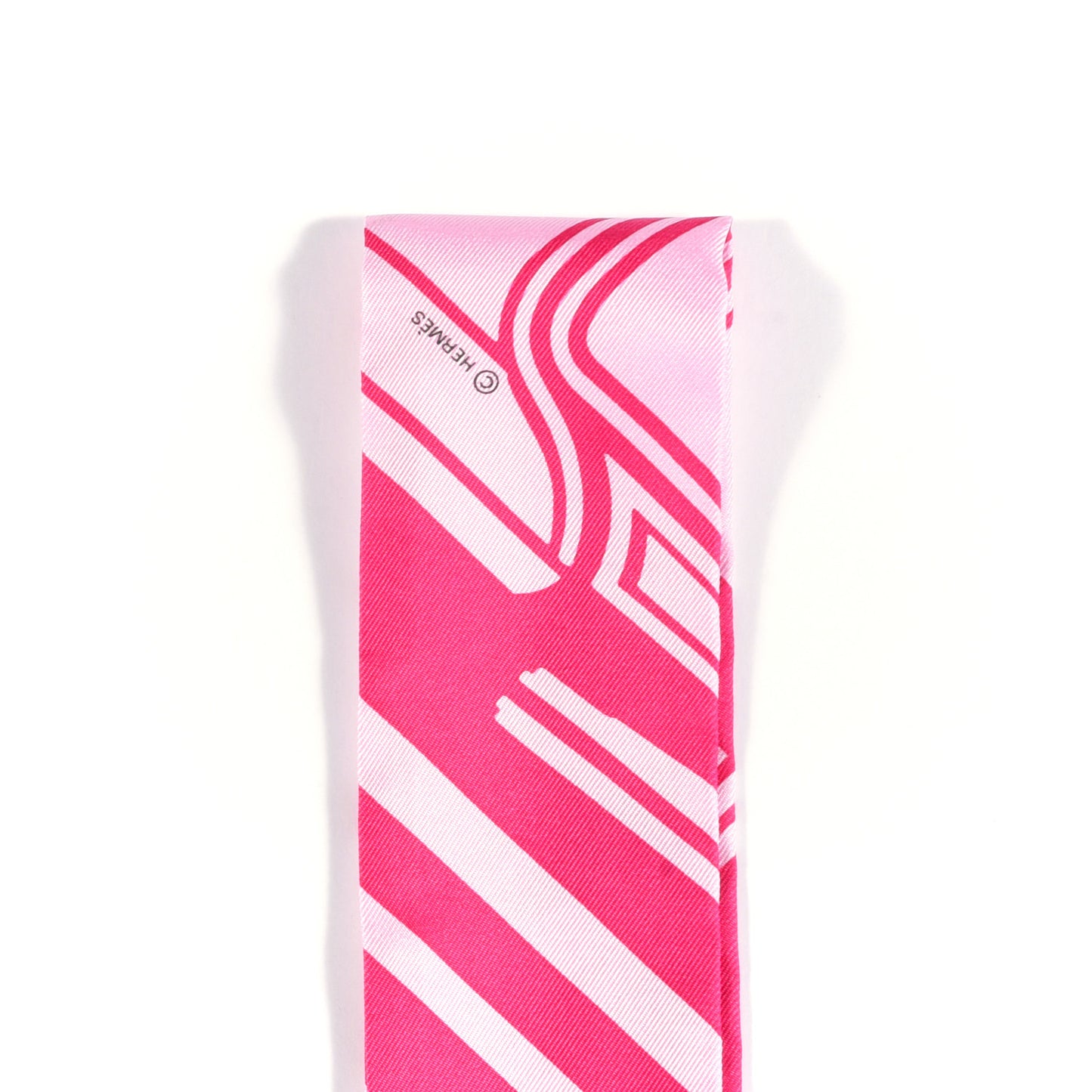 Silk Les Coupes Tattoo Twilly Rose Vif Rose Pale