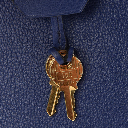 Hermes Taurillon Novillo Birkin 25 Bleu Saphir 30 of 34