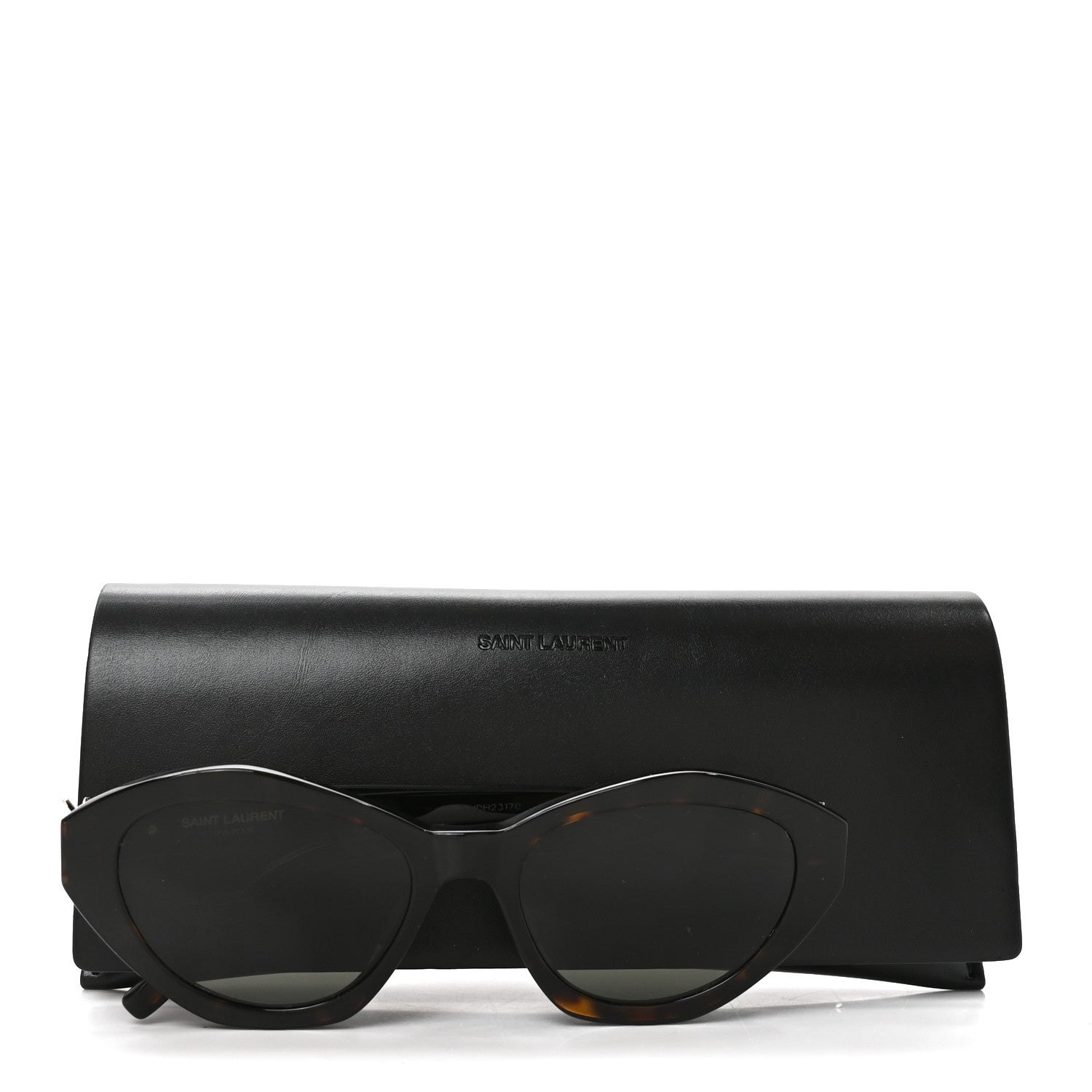 Saint Laurent Acetate Cat Eye SL M60 Sunglasses Havana 7 of 7