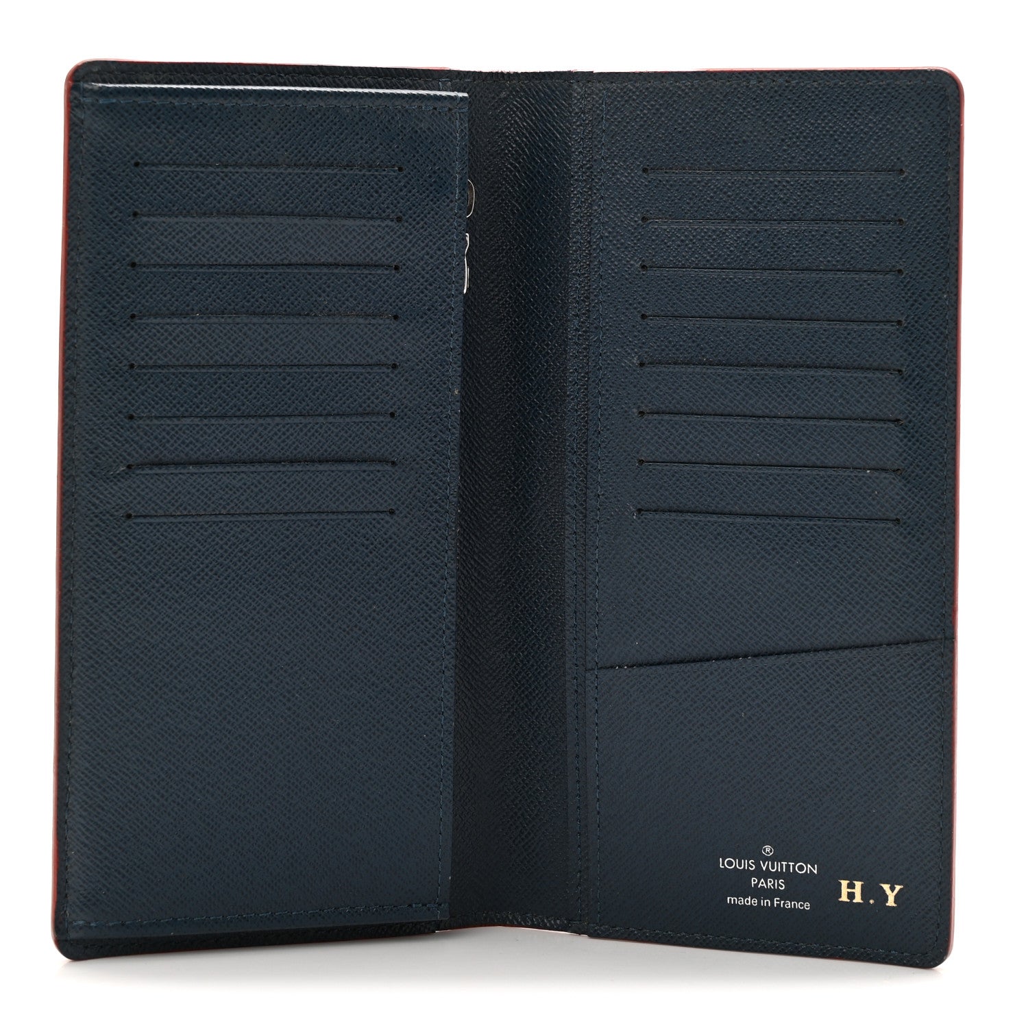 Louis Vuitton Taiga Brazza Wallet Ocean 5 of 7