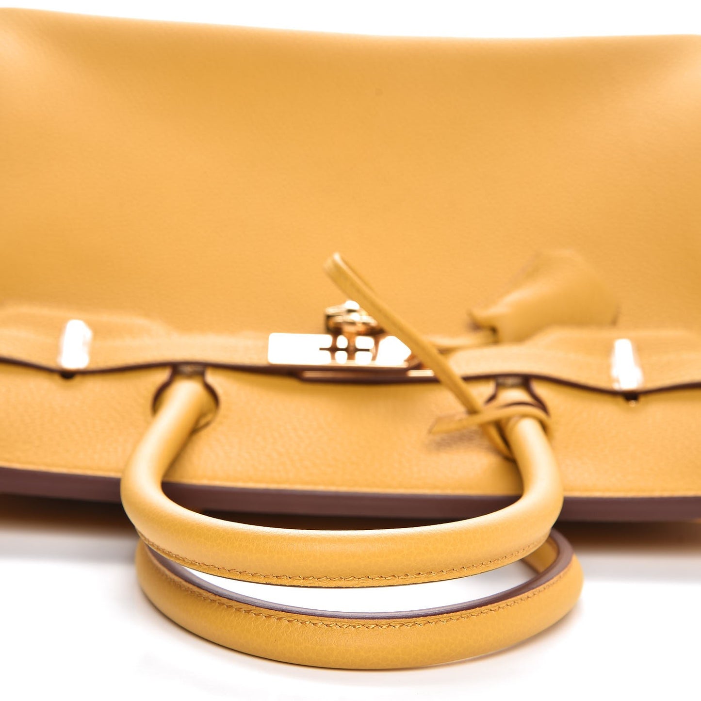 Togo Birkin 30 Jaune Ambre