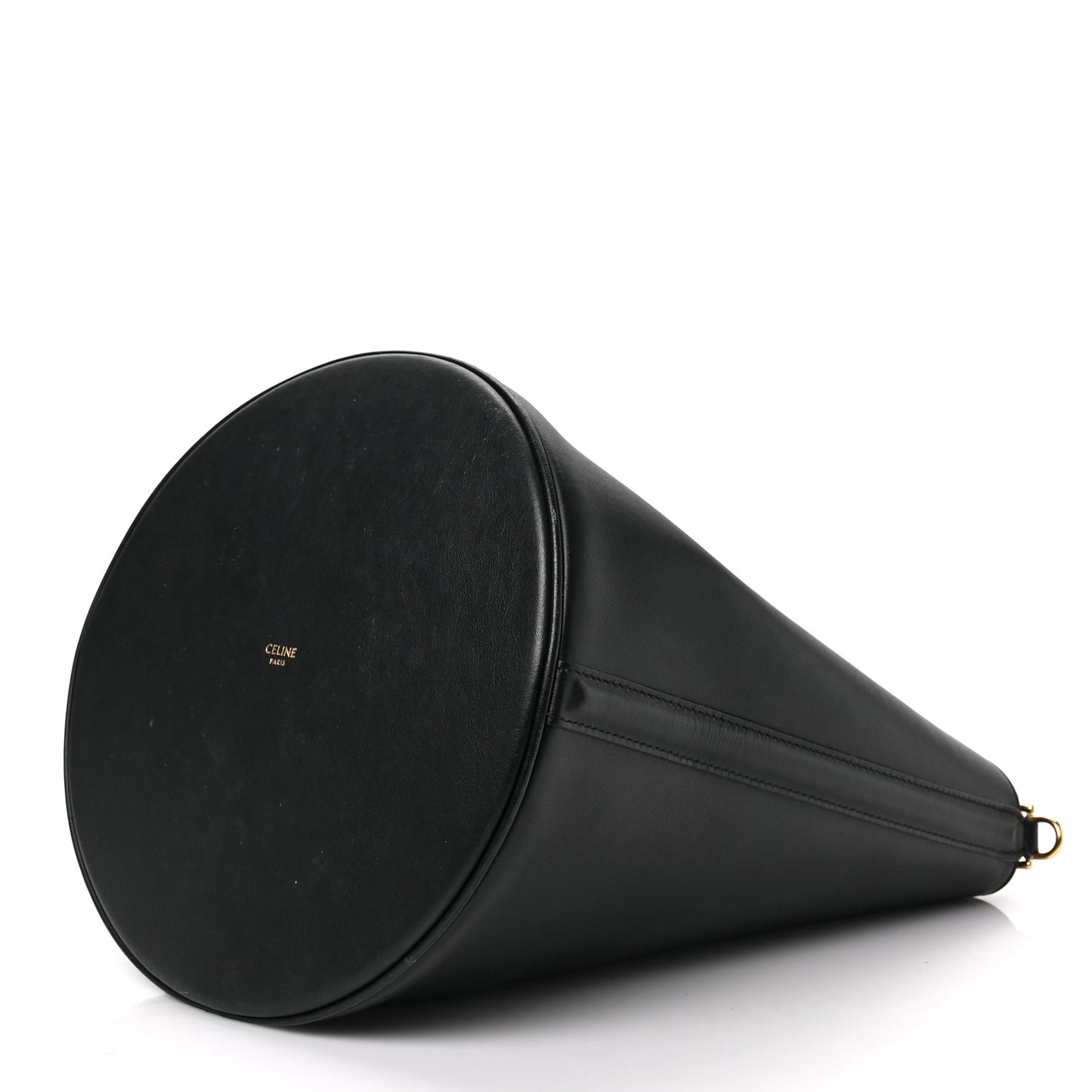 Smooth Calfskin Bucket 16 Bag Black