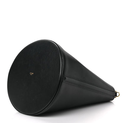 Celine Smooth Calfskin Bucket 16 Bag Black 7 of 8